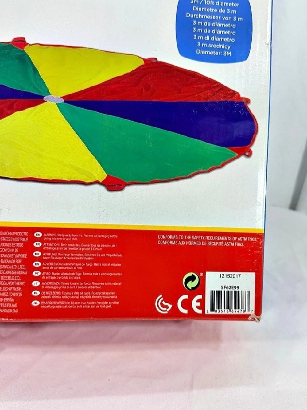 Stats Play! Parachute Game! Color Block - Picture 7 of 8